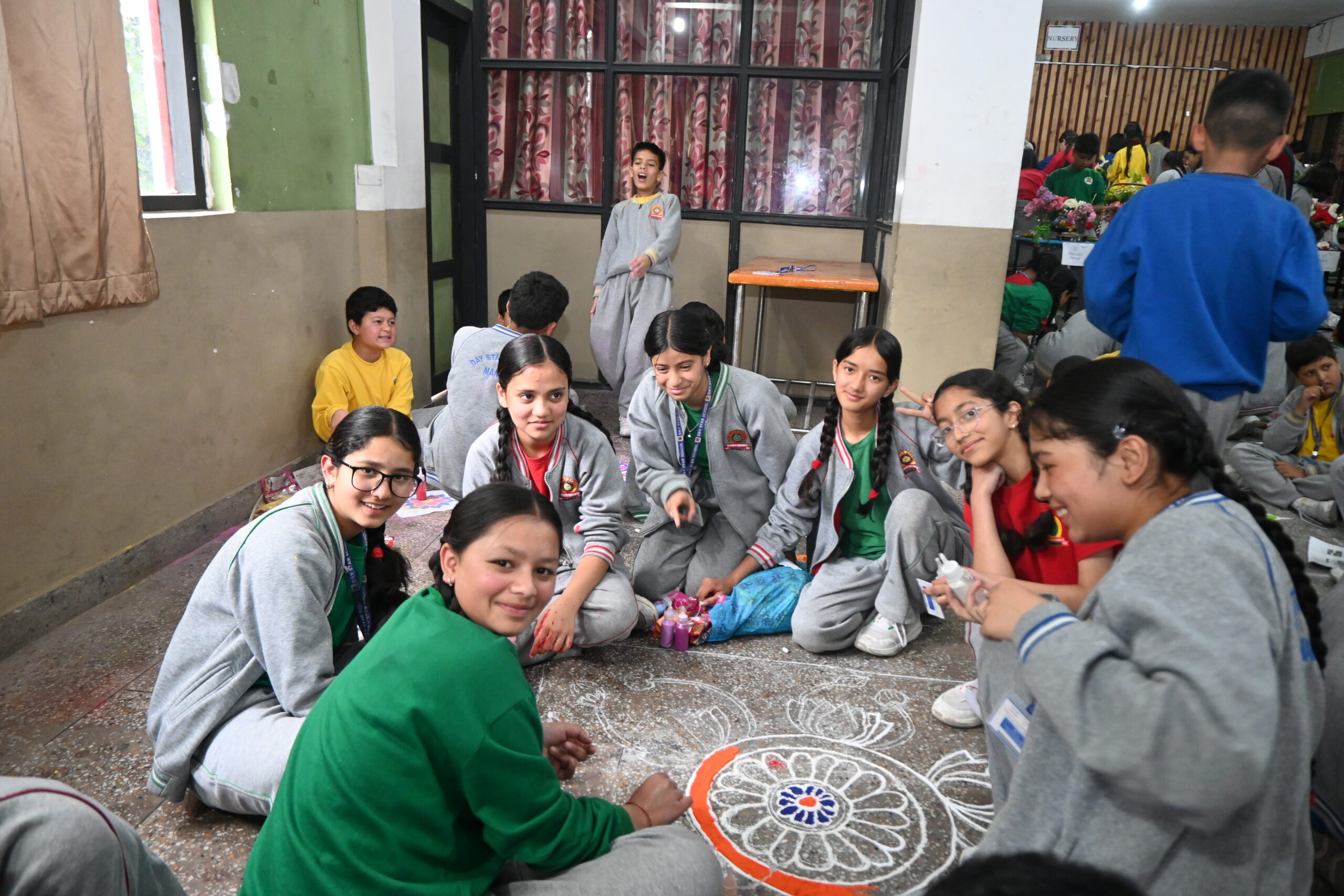 Rangoli & Flower Arrangement